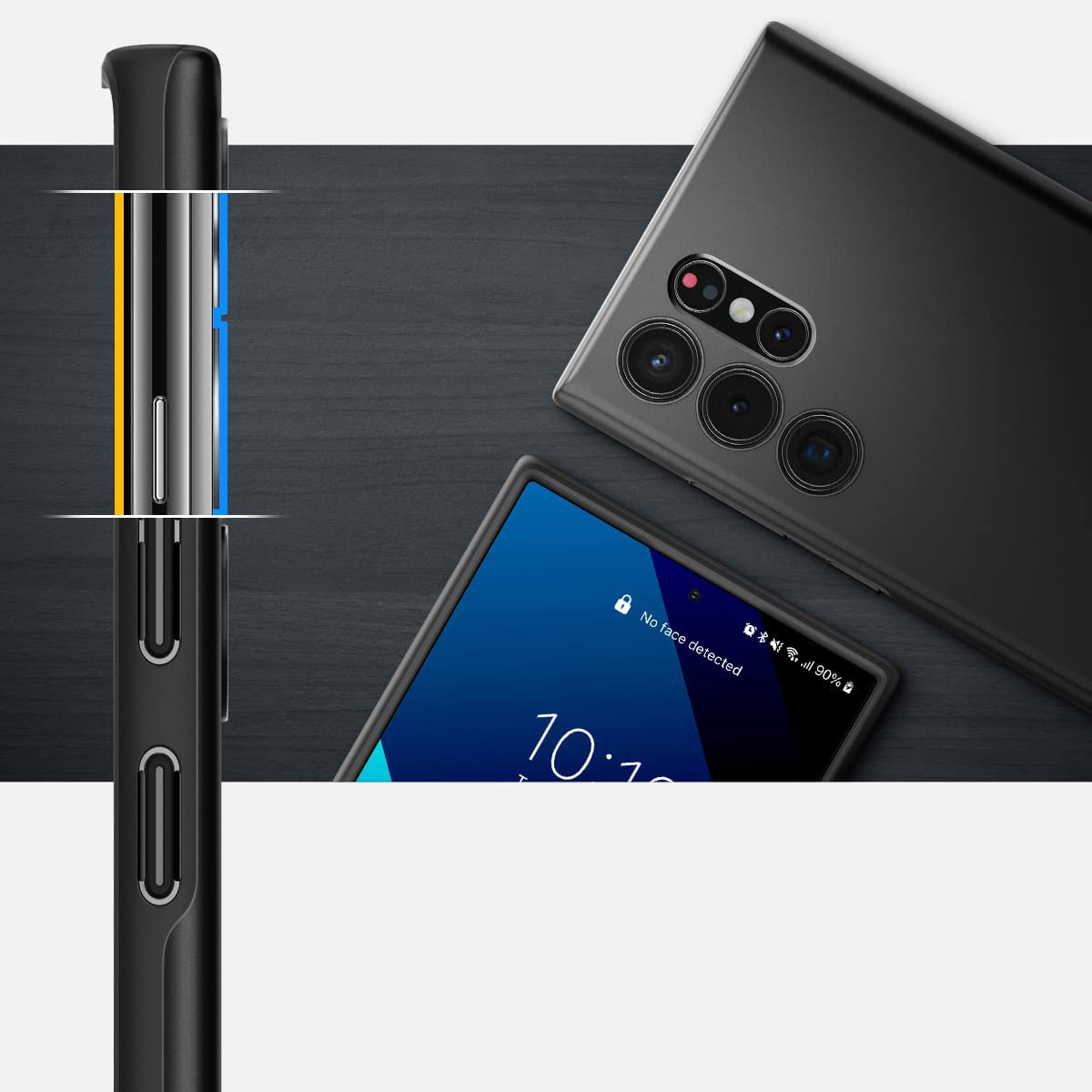 Oryginalne etui od marki Spigen z serii Thin Fit dla Galaxy S22 Ultra